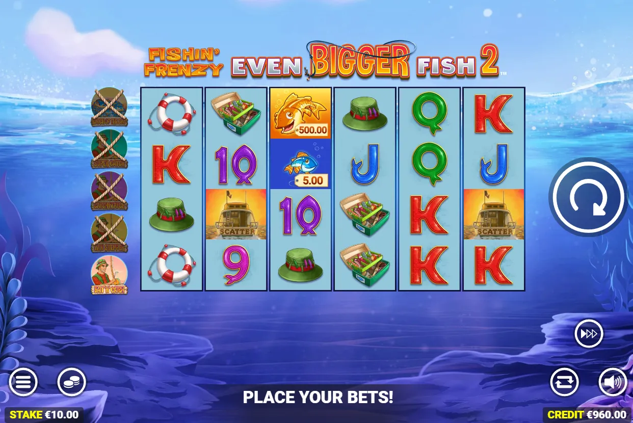 Fishin' Frenzy Even Bigger Fish 2 Slot